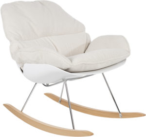 Fauteuil Rocky - Off White Teddy White Label Living