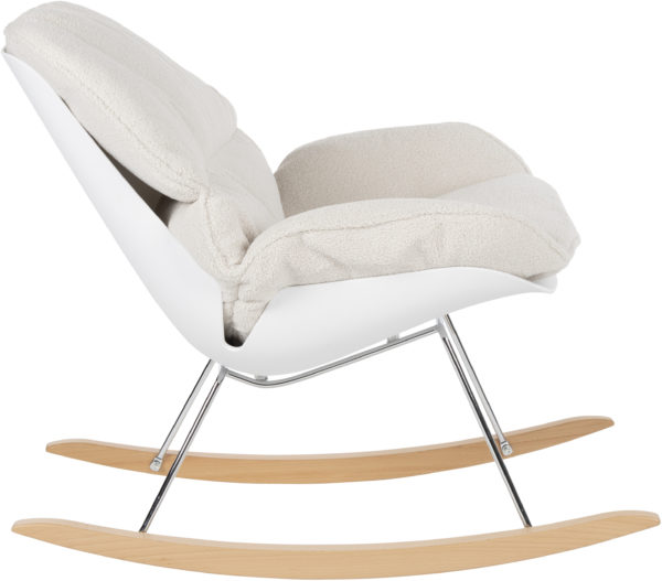 Fauteuil Rocky - Off White Teddy White Label Living