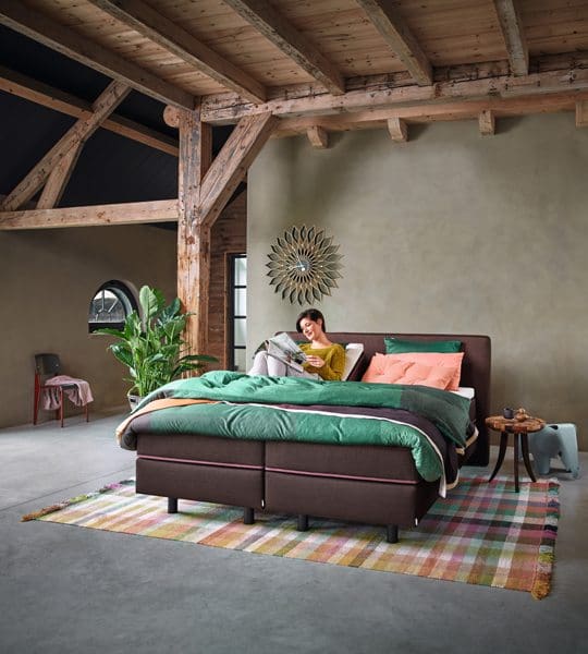 Auping Original boxspring met hoofdbord Nice, uit de Auping bedden collectie