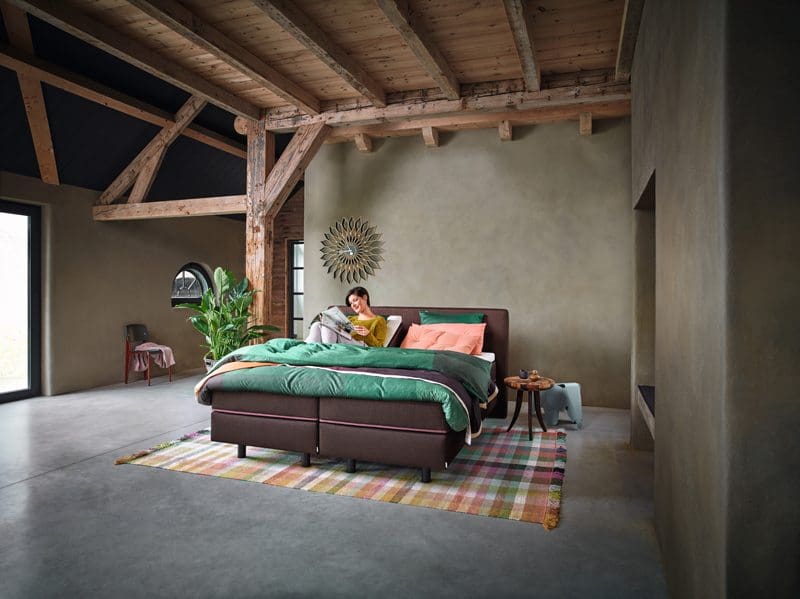 Auping Original boxspring met hoofdbord Nice, uit de Auping bedden collectie