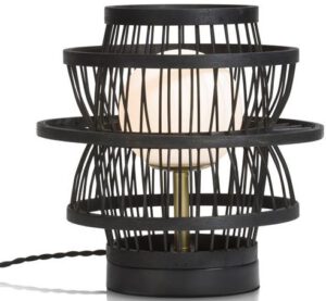 Bali, tafellamp - diameter 28 cm - zwart Coco Maison LIGHTING Lowik Wonen & Slapen