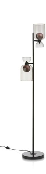 Skylar vloerlamp 2-lamps - antraciet Coco Maison LIGHTING Lowik Wonen & Slapen