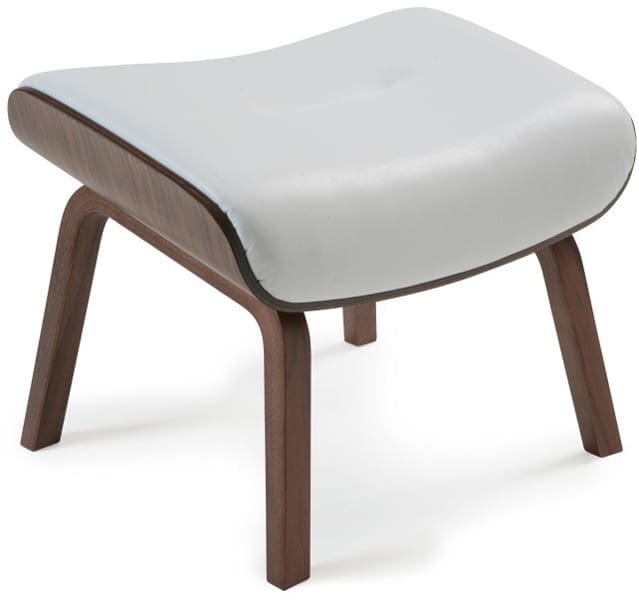 Time Out relaxfauteuil - leder Meno wit - Afbeelding 3