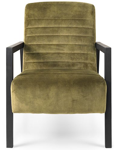 Vinley fauteuil groen stof adore groen fauteuil bekleed met de stof adore. In meerdere kleuren verkrijgbaar. Feelings Lowik Meubelen
