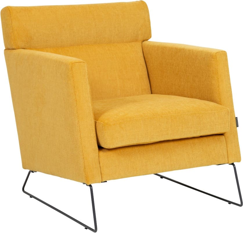 Degano fauteuil in stof Evita sun - Furninova