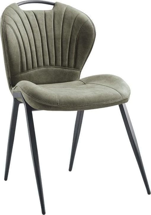 eetstoel tanaro groen Eetstoel IN.HOUSE Stoelen Lowik Meubelen