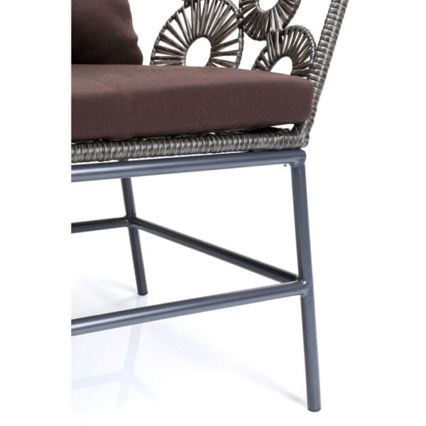 Kare Design Fauteuil Outdoor Ibiza Brown fauteuil 85482 - Lowik Meubelen