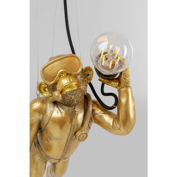 Kare Design Hanglamp Diver Monkey hanglamp 52713 - Lowik Meubelen