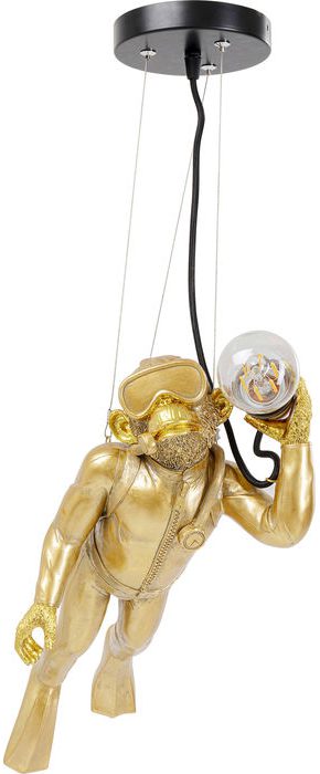 Kare Design Hanglamp Diver Monkey hanglamp 52713 - Lowik Meubelen