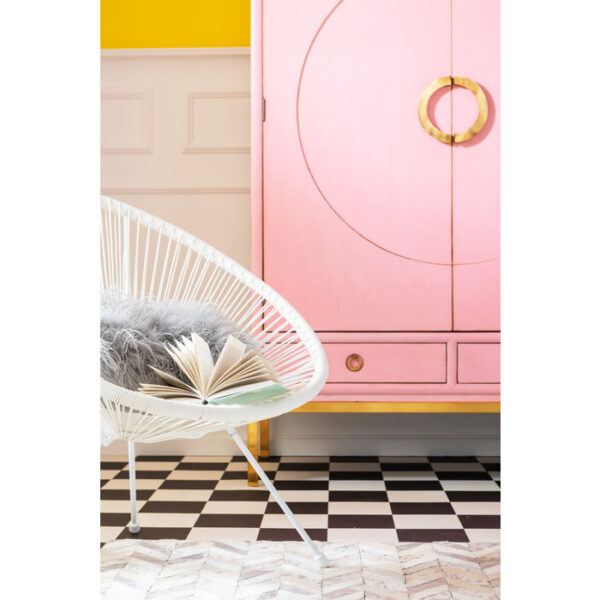 Kare Design Kledingkast Disk Pink kledingkast 83534 - Lowik Meubelen