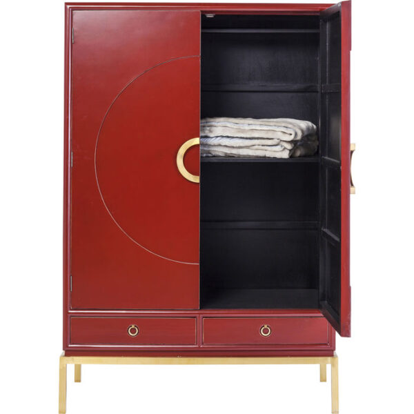 Kare Design Kledingkast Disk Red kledingkast 84103 - Lowik Meubelen