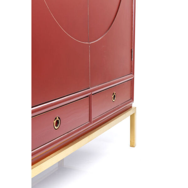 Kare Design Kledingkast Disk Red kledingkast 84103 - Lowik Meubelen