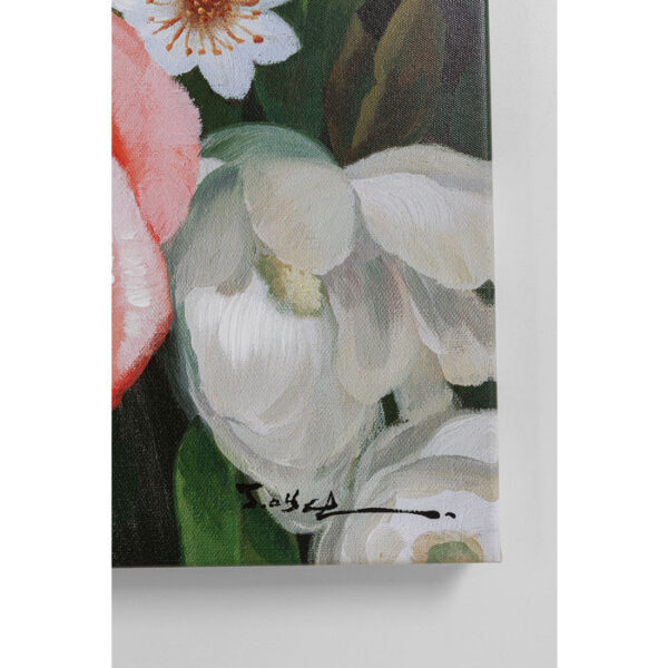 Kare Design Schilderij Touched Flower Lady - 120x90 schilderij 52575 - Lowik Meubelen