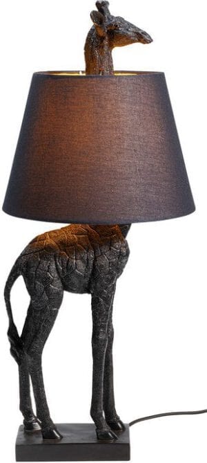 Kare Design Tafellamp Giraffe Mat Black tafellamp 52703 - Lowik Meubelen