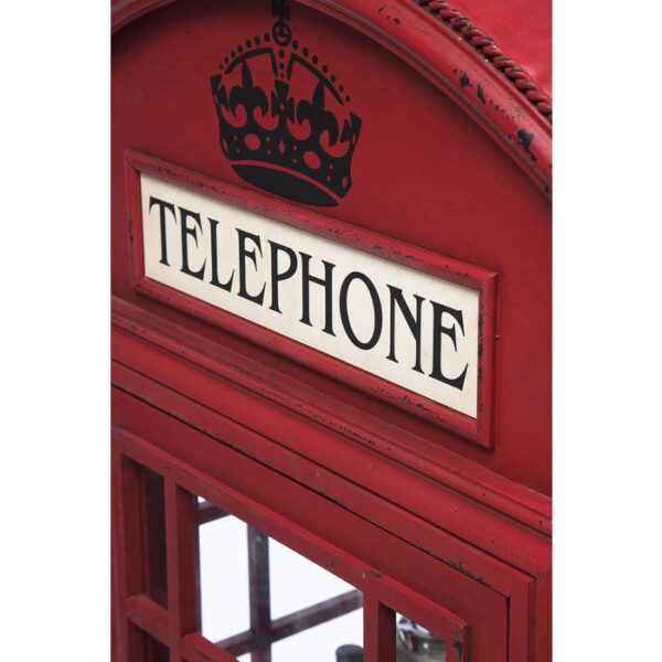 Kare Design Vitrinekast London Telephone vitrinekast 76383 - Lowik Meubelen