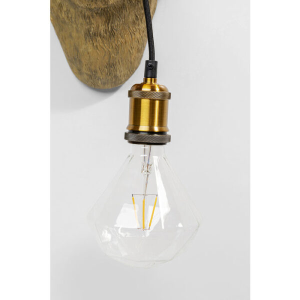 Kare Design Wandlamp Goat Head wandlamp 52709 - Lowik Meubelen
