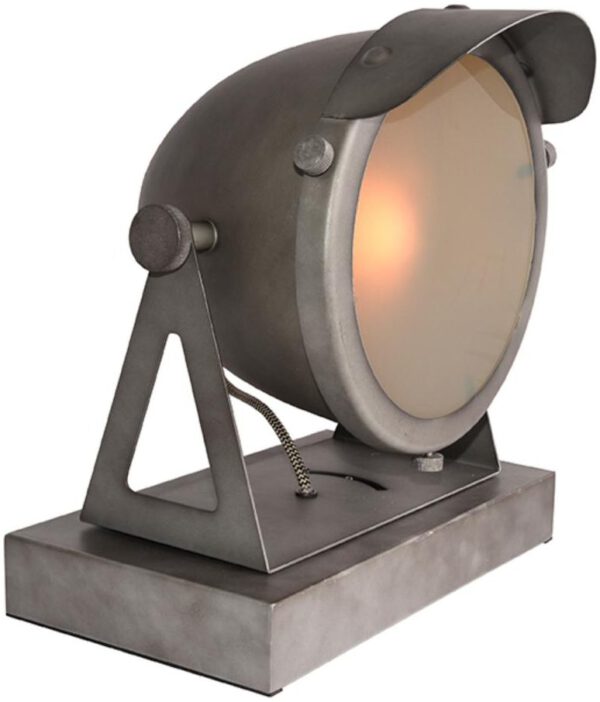 Tafellamp Cap - Burned Steel - Metaal uit de Cap collectie van Label51 - Löwik Meubelen