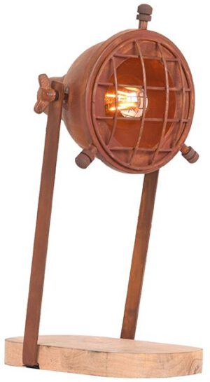 Tafellamp Grid - Rust - Metaal uit de Grid collectie van Label51 - Löwik Meubelen