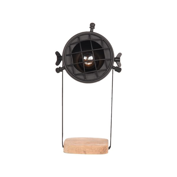 Tafellamp Grid - Zwart - Metaal uit de Grid collectie van Label51 - Löwik Meubelen