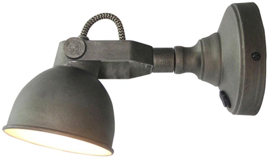 LABEL51 - Bow - Wandlamp LED - M - Burned Steel