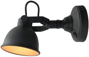 Wandlamp Bow - Zwart - Metaal - M uit de Bow collectie van Label51 - Löwik Meubelen