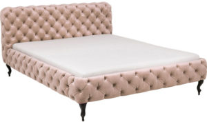 Kare Design Bed Desire Velvet Ecru 180x200cm bed 85667 - Lowik Meubelen