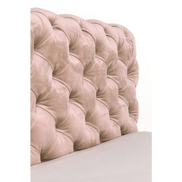 Kare Design Bed Desire Velvet Ecru 180x200cm bed 85667 - Lowik Meubelen