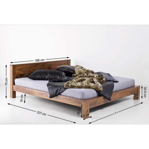 Kare Design Bed Wood Latino 180x200 bed 75276 - Lowik Meubelen