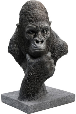 Kare Design Deco Object Thinking Gorilla Head deco 52872 - Lowik Meubelen