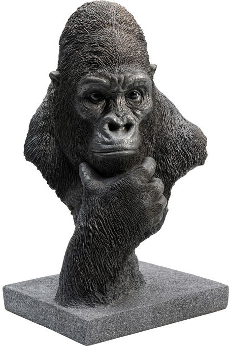 Deco Object Thinking Gorilla Head