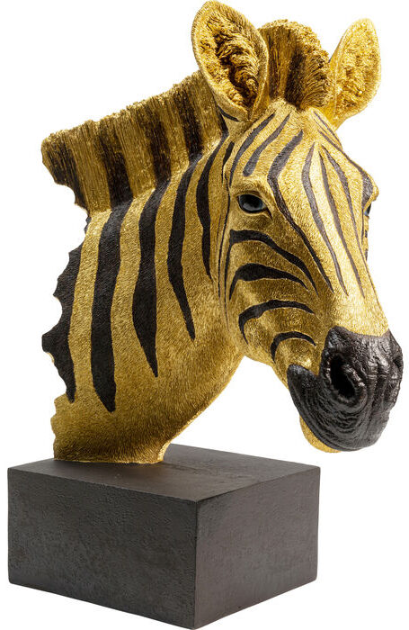 Kare Design Deco Object Zebra Gold deco 52873 - Lowik Meubelen