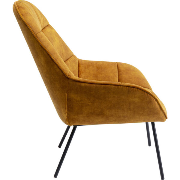 Kare Design Fauteuil Dave Amber fauteuil 85529 - Lowik Meubelen