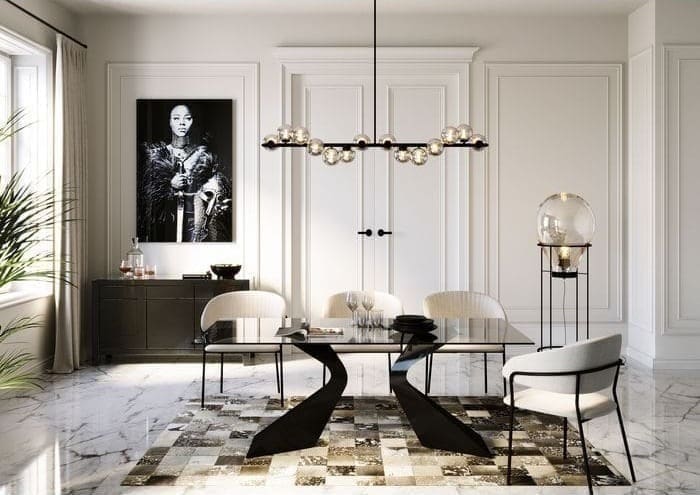 Kare Design Hanglamp Scala Balls Black 150cm hanglamp 52511 - Lowik Meubelen