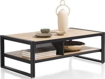 salontafel 110 x 60 cm. + 2-niches Natural