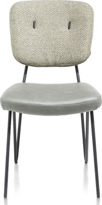 June eetkamerstoel - combi - groen uit de Xooon collectie