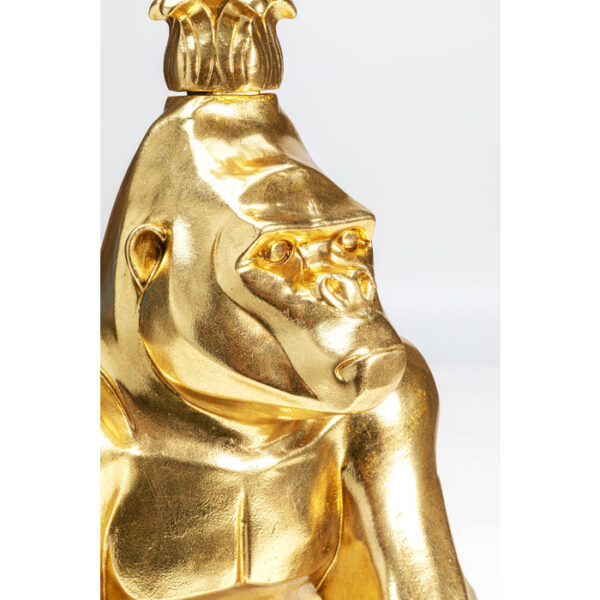 Kare Design Kaarsenstandaard Gorilla Gold kaarsenstandaard 53003 - Lowik Meubelen