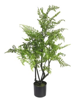 Profijt Meubel Kunstplant Leather fern tree in pot 85cm