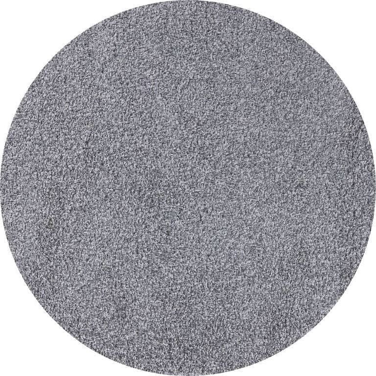 Pronto Wonen Karpet Torresani Ã˜200 white silver  Vloerkleed