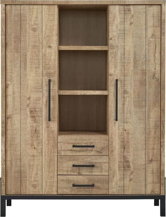 Pronto Wonen Opbergkast Ricardi (132 breed) mango decor