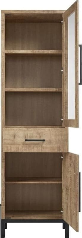 Pronto Wonen Vitrinekast Ricardi (64 breed) mango decor
