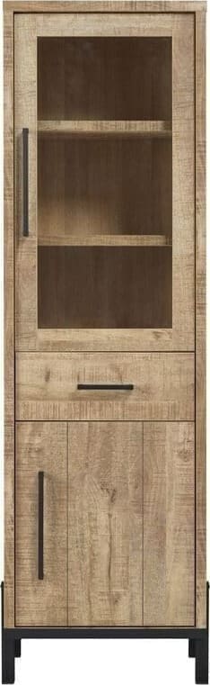 Pronto Wonen Vitrinekast Ricardi (64 breed) mango decor