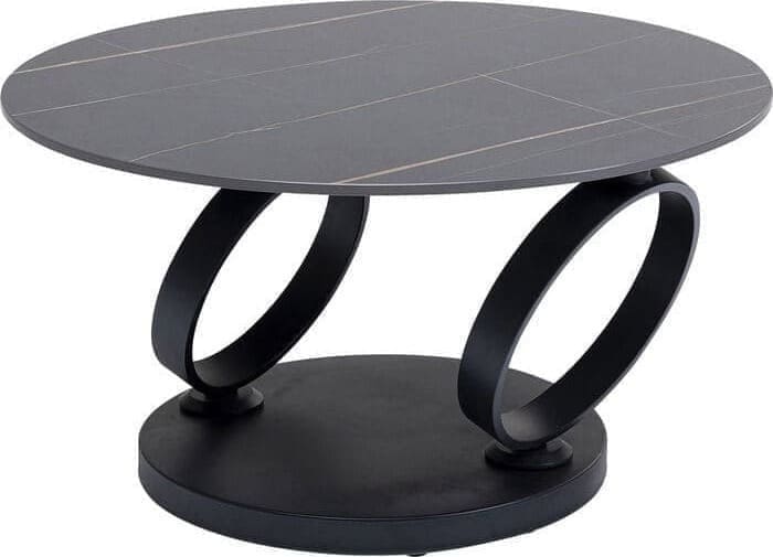 Kare Design Salontafel Beverly black 133x80cm salontafel 85504 - Lowik Meubelen