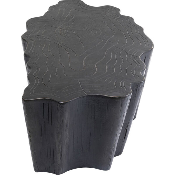 Kare Design Salontafel Tree Stump Black 119x68cm salontafel 85720 - Lowik Meubelen