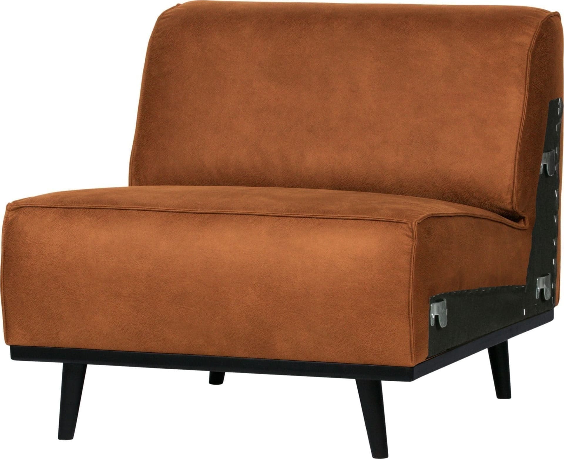 Statement 1-zits Element Eco Leer Cognac uit de BePureHome collectie