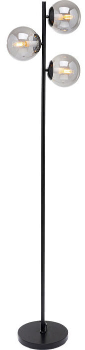 Vloerlamp Three Balls - Matt Black 160cm