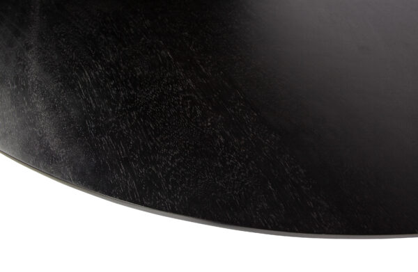 Blanco Eettafel Ã˜120cm Mango Diep Zwart uit de Tafels collectie van BePureHome bij Löwik Meubelen
