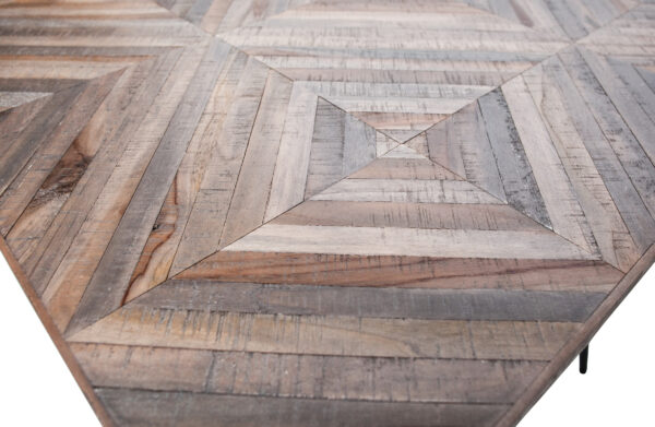 Rhombic Eettafel 180x90cm Hout/metaal uit de Tafels collectie van BePureHome bij Löwik Meubelen