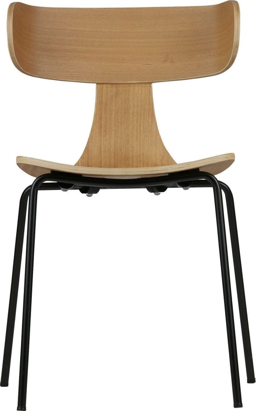 Form Houten Stoel - Metalen Poot - Naturel uit de BePureHome collectie