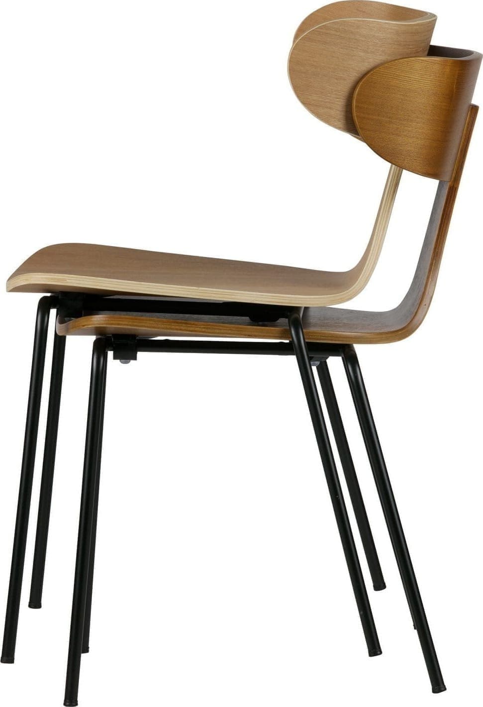Form Houten Stoel - Metalen Poot - Naturel - Afbeelding 5