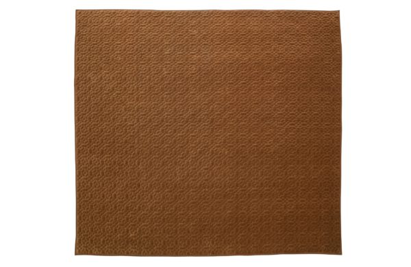 Geometric Sprei Washed Velvet Honing Geel 220x220cm uit de BePureHome collectie